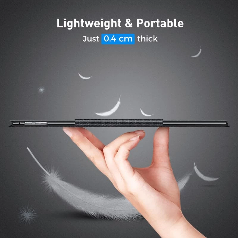 Apple iPad Air 10.5 (2019) maciņš melns ESR Bluetooth Keyboard