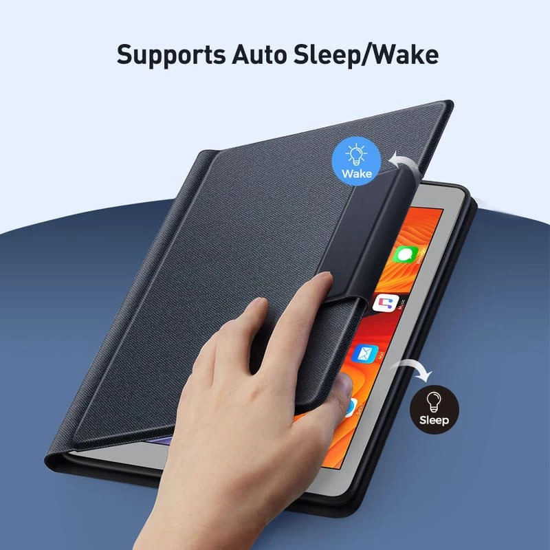 Apple iPad Air 10.5 (2019) maciņš melns ESR Bluetooth Keyboard