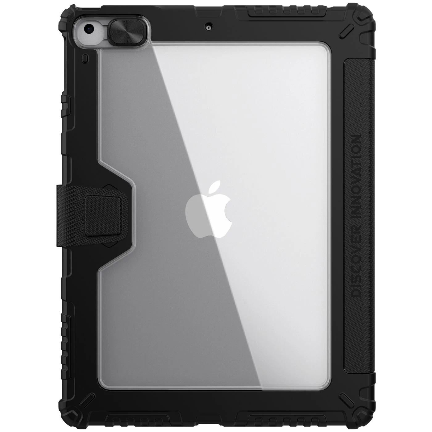 Apple iPad 10.2 (2019) maciņš melns Nillkin Bumper Leather  Pro