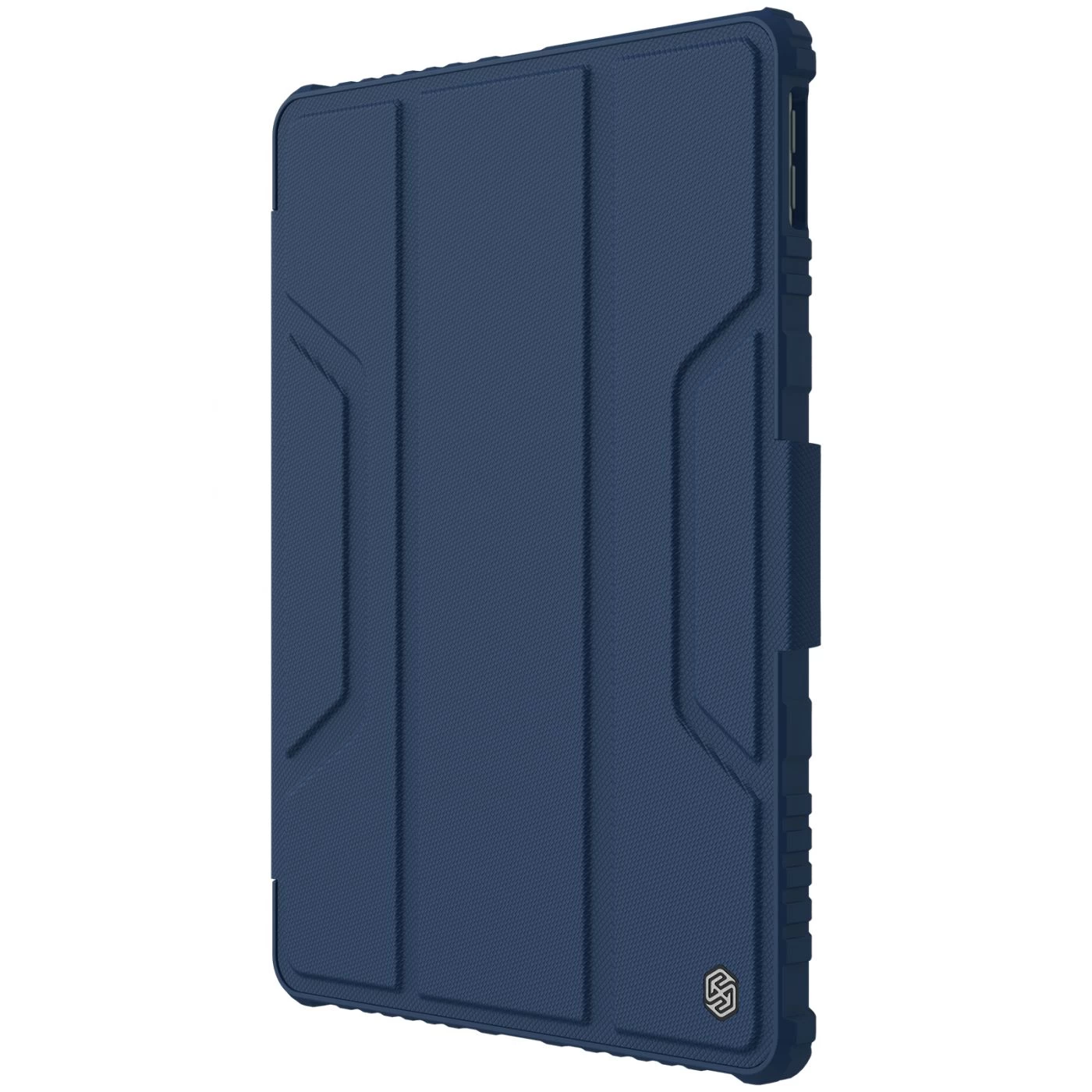 Apple iPad 10.2 (2019) tablet skal, fodral blå Nillkin Bumper Leather  Pro 2019/2020 8th Gen Copy