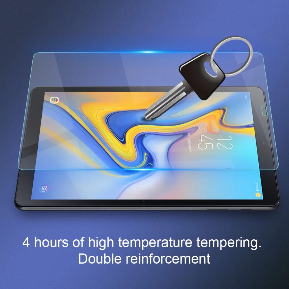 Samsung Galaxy Tab A 10.1 (2018) tablet skärmskydd transparent H+ Tempered Glass