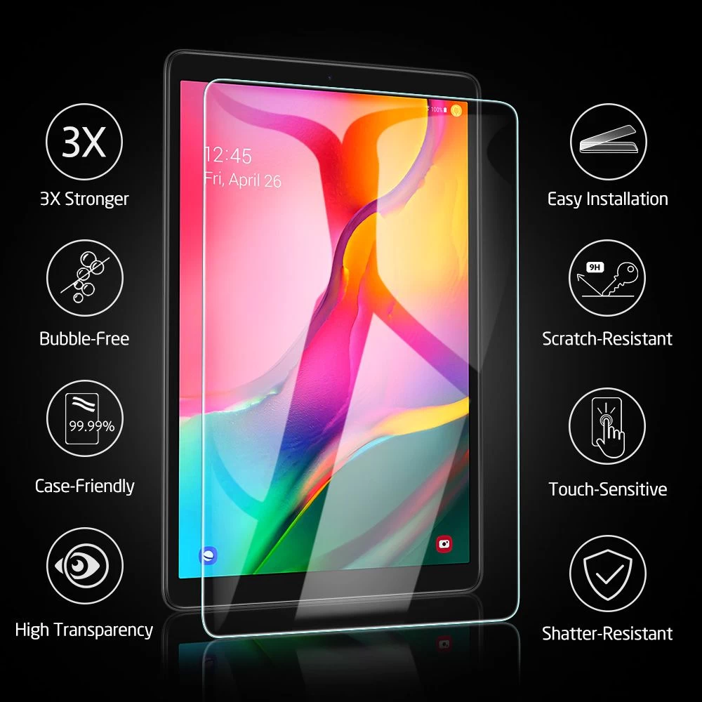 Samsung Galaxy Tab A 10.1 (2018) tablet skärmskydd transparent ESR Glass Film 5KG