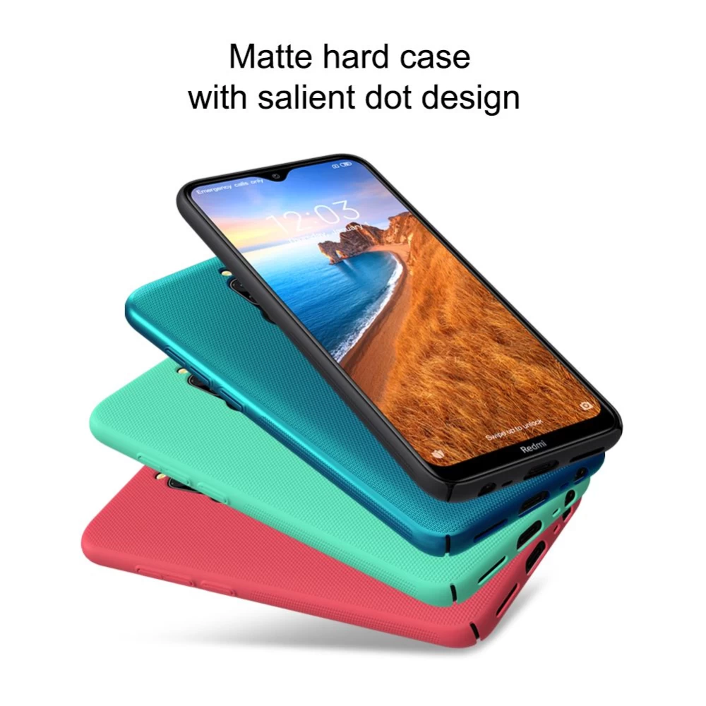Xiaomi RedMi 8 vāciņš zils Nillkin Super Frosted Shield