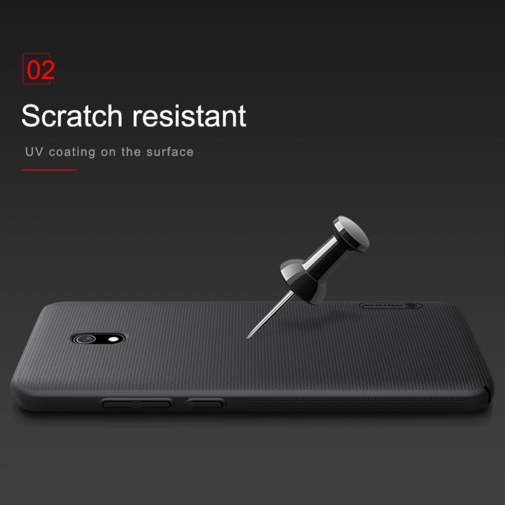 Xiaomi RedMi 8A vāciņš melns Nillkin Super Frosted Shield  Redmi
