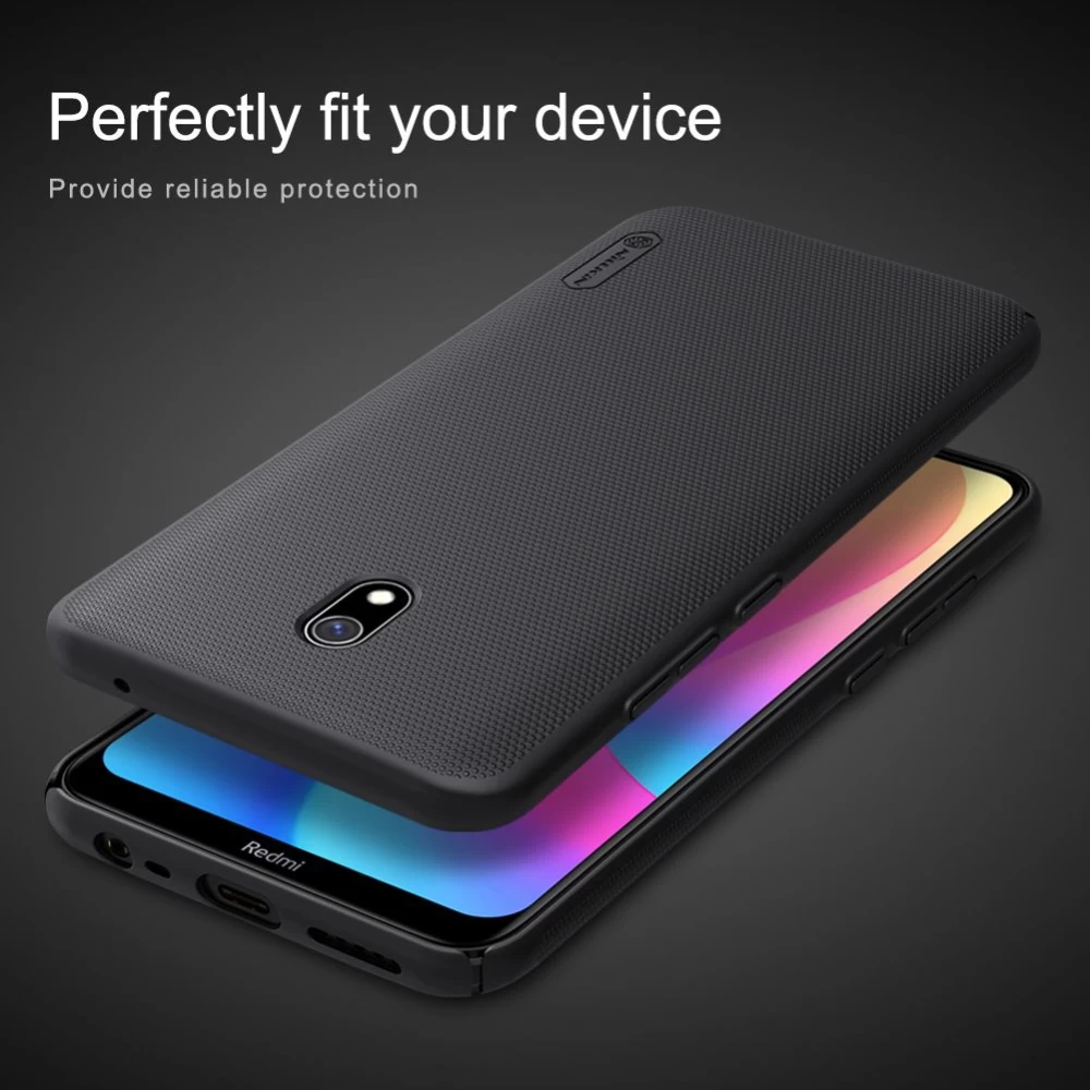 Xiaomi RedMi 8A vāciņš melns Nillkin Super Frosted Shield  Redmi