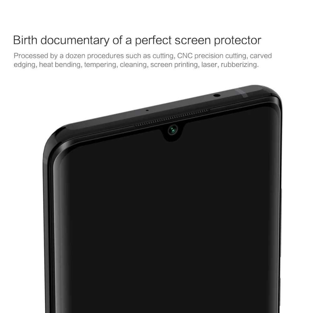 Xiaomi Mi Note 10 apsauginis stiklas  NILLKIN 3D CP+MAX Tempered Glass