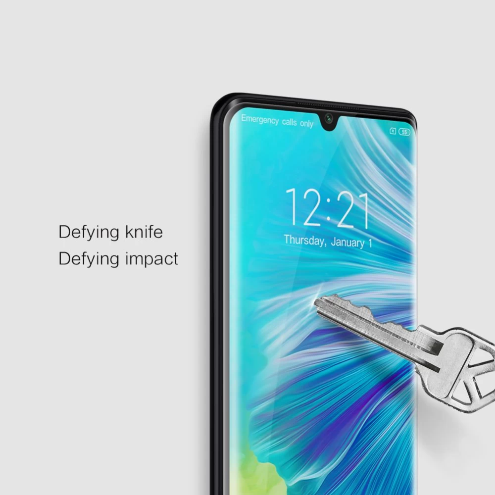 Xiaomi Mi Note 10 apsauginis stiklas  NILLKIN 3D CP+MAX Tempered Glass