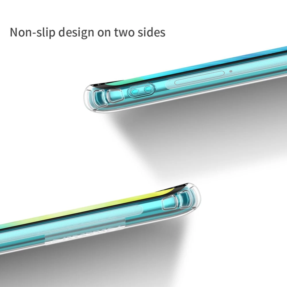 Xiaomi Mi Note 10 ümbris läbipaistev hall Nillkin TPU