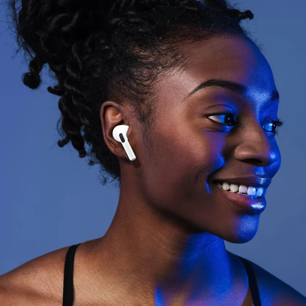  Bluetooth austiņas TECH-PROTECT ULTRABOOST TWS EARPHONE PRO  balts