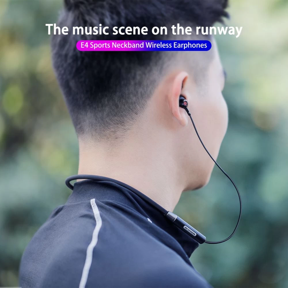  Bluetooth austiņas Nillkin SOULMATE E4 Red bezvadu  sarkans