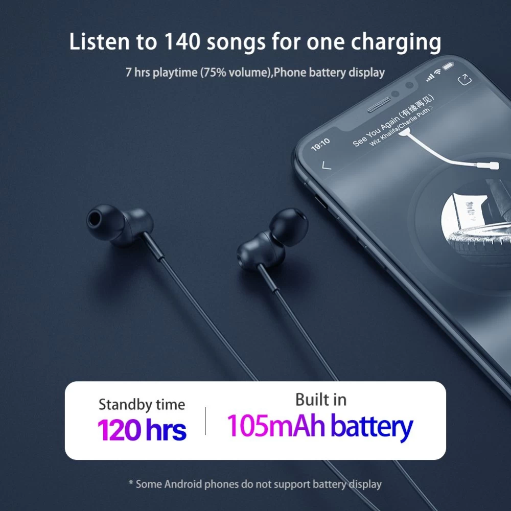  Bluetooth austiņas Nillkin SOULMATE E4 Red bezvadu  sarkans