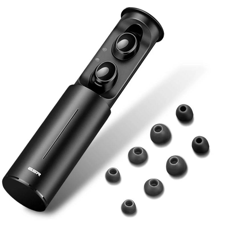 Aксессуары Bluetooth наушники ESR T1 Black TWS bezvadu austiņas  черный