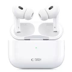  Bluetooth austiņas TECH-PROTECT ULTRABOOST TWS EARPHONE PRO  balts