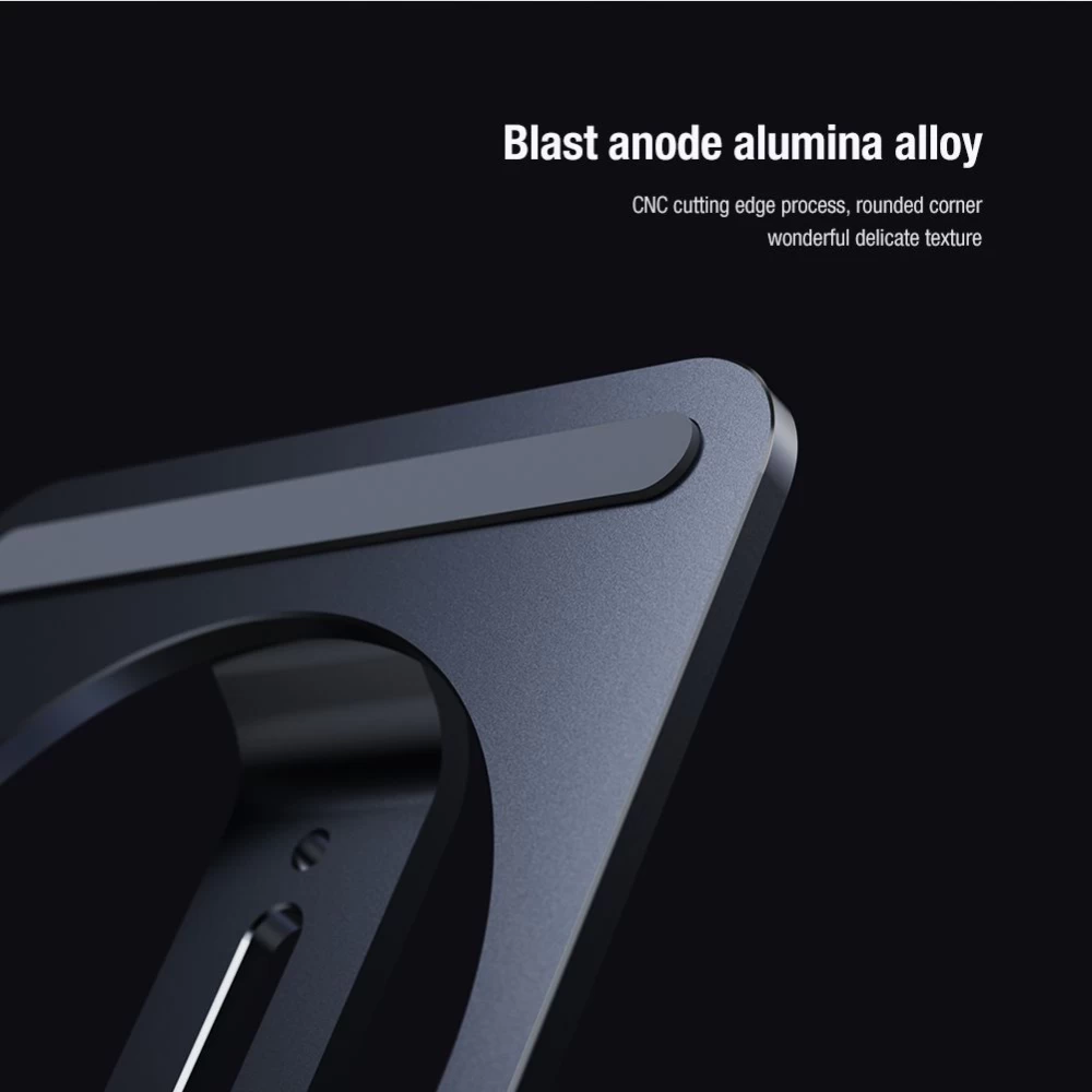Bezvadu lādētājs  Nillkin PowerHold Mini Wireless Charging Stand pelēks
