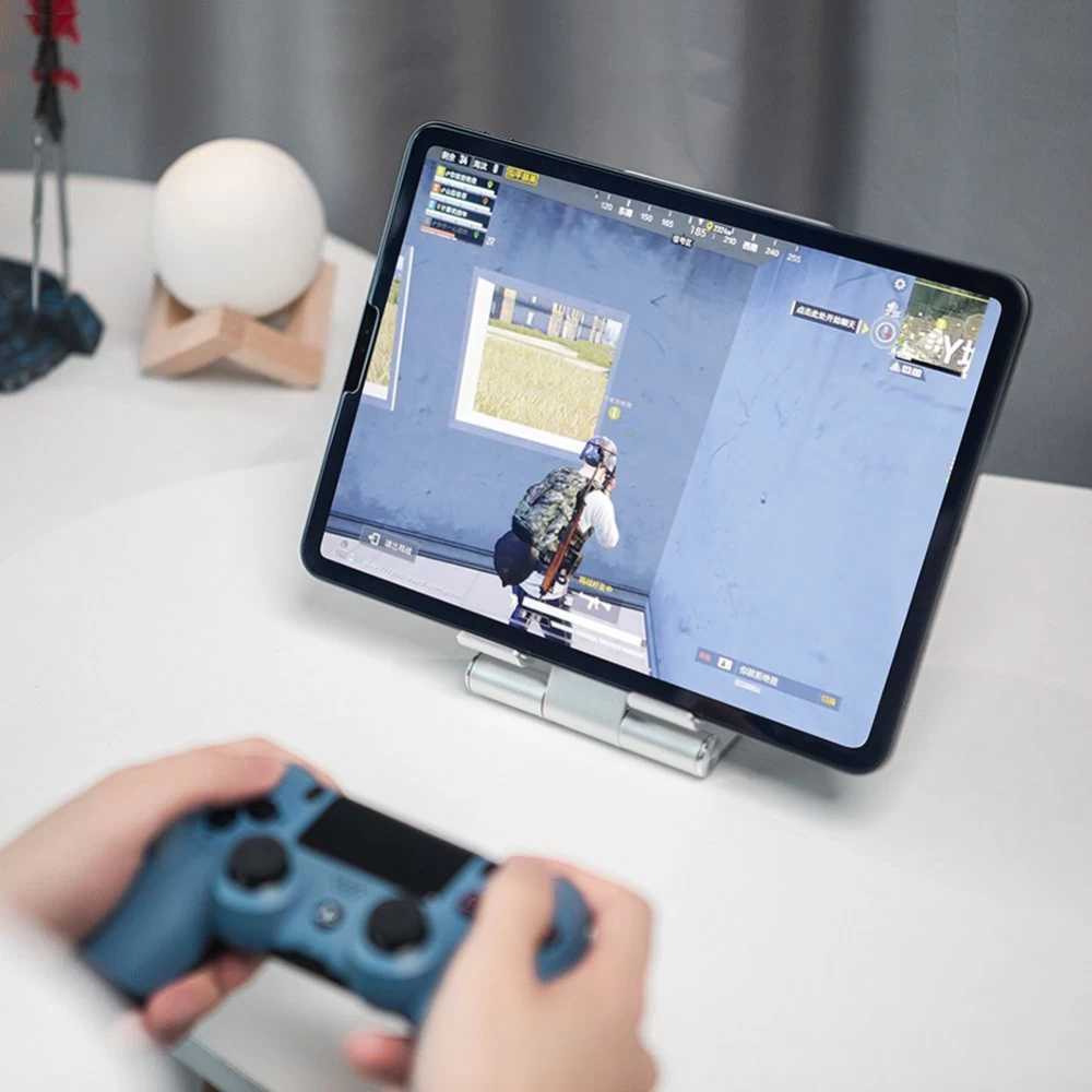Bezvadu lādētājs  Nillkin PowerHold Tablet Wireless Charging Stand sudraba