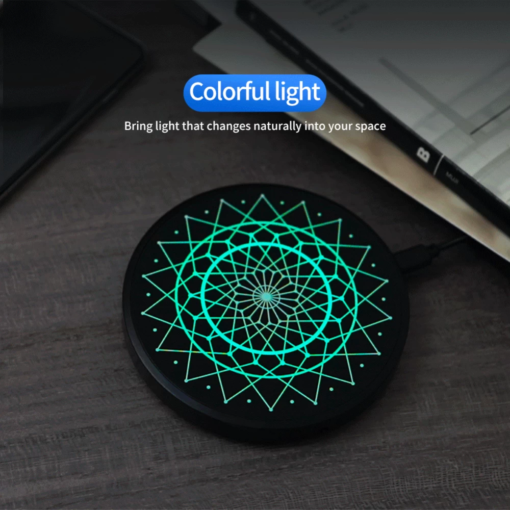 Bezvadu lādētājs  Nillkin PowerColor Fast Wireless Charger Planet