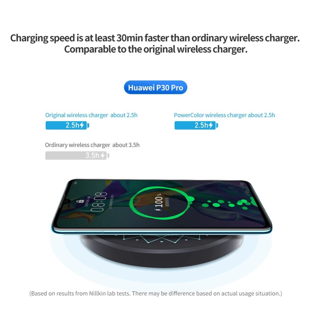 Bezvadu lādētājs  Nillkin PowerColor Fast Wireless Charger Planet