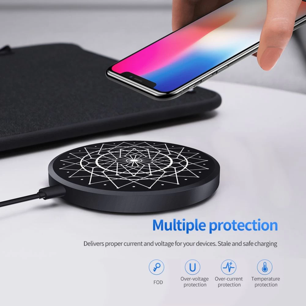 Bezvadu lādētājs  Nillkin PowerColor Fast Wireless Charger Planet