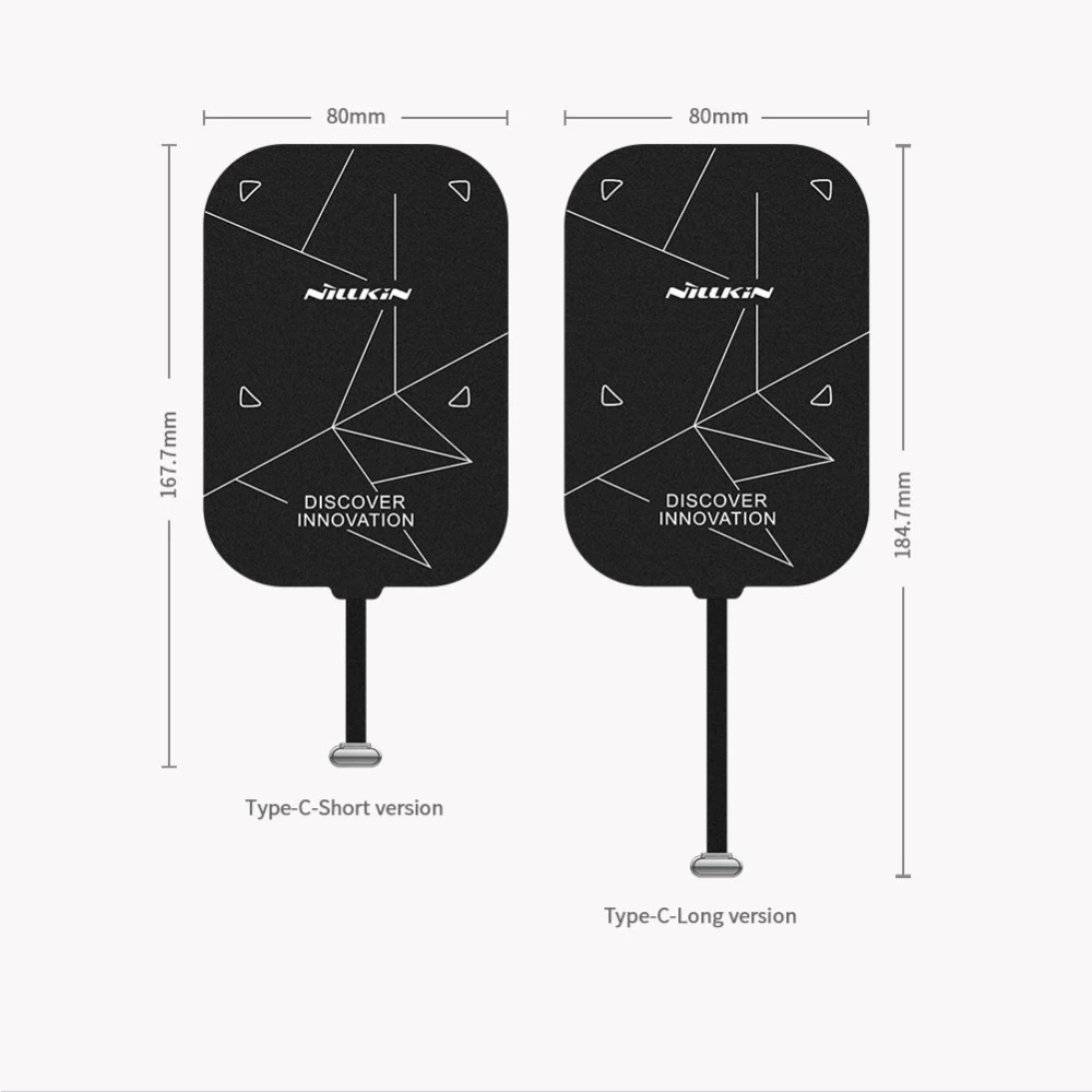 Bezvadu lādētājs  Nillkin Magic Tag Plus Wireless Charging Receiver Lightning Port (Long)
