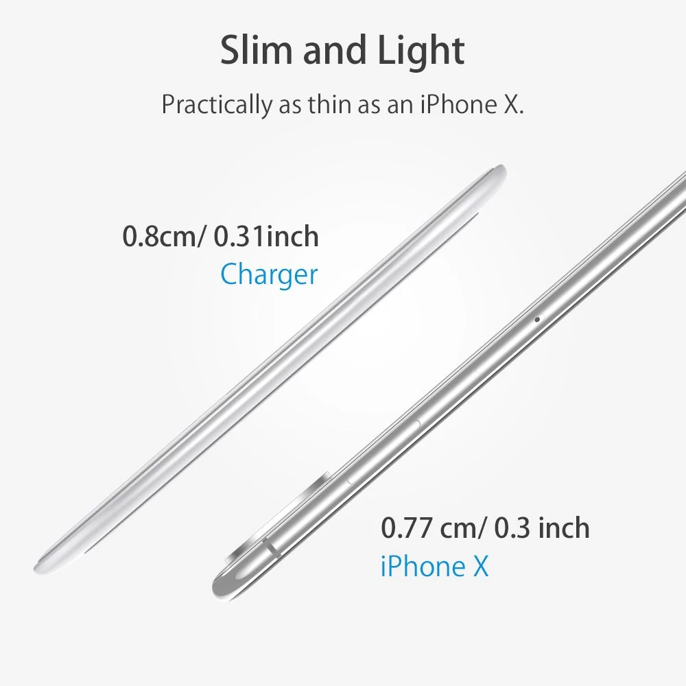Bezvadu lādētājs  ESR 5W/7.5W/10W Essential Charging Pad balts