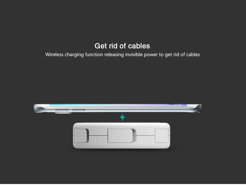 Bezvadu lādētājs  NILLKIN Hermit Multifunctional wireless charger balts