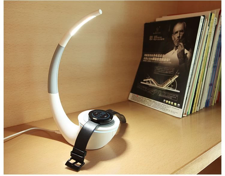 Bezvadu lādētājs  Nillkin Phantom Wireless Charger / LED lamp balts