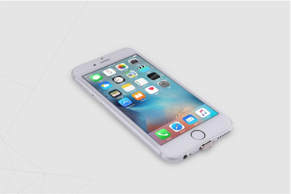 Bezvadu lādētājs  Magic Tag Wireless Charging Receiver iPhone 6/6S Plus/7 Plus melns