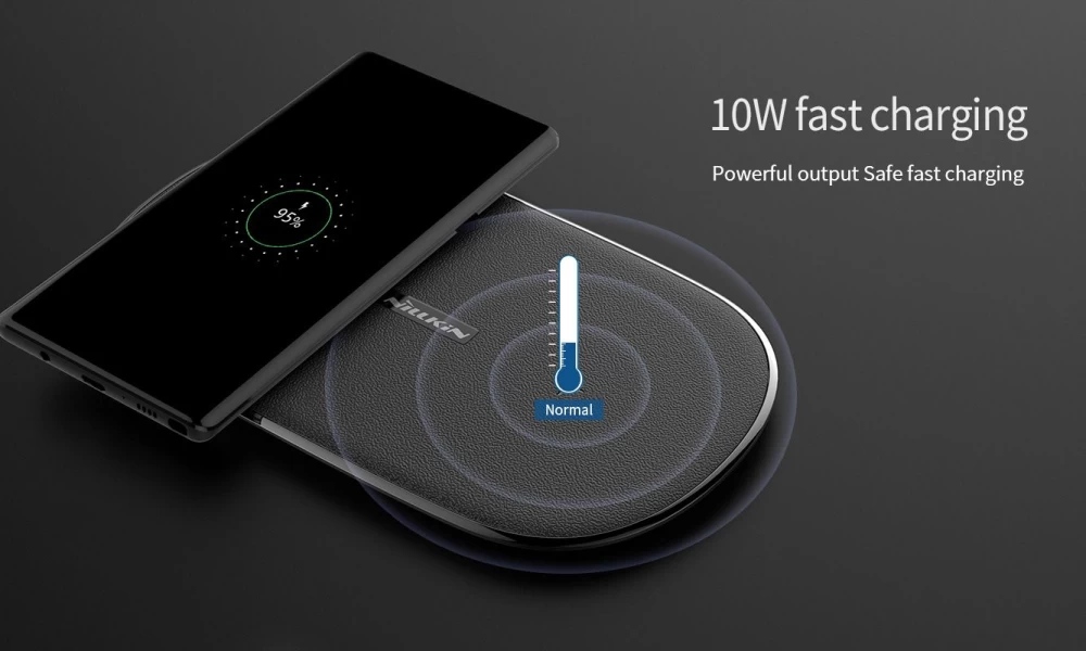 Bezvadu lādētājs  Gemini Dual Fast Wireless Charger melns