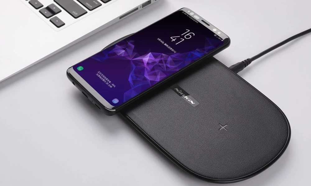 Bezvadu lādētājs  Gemini Dual Fast Wireless Charger melns