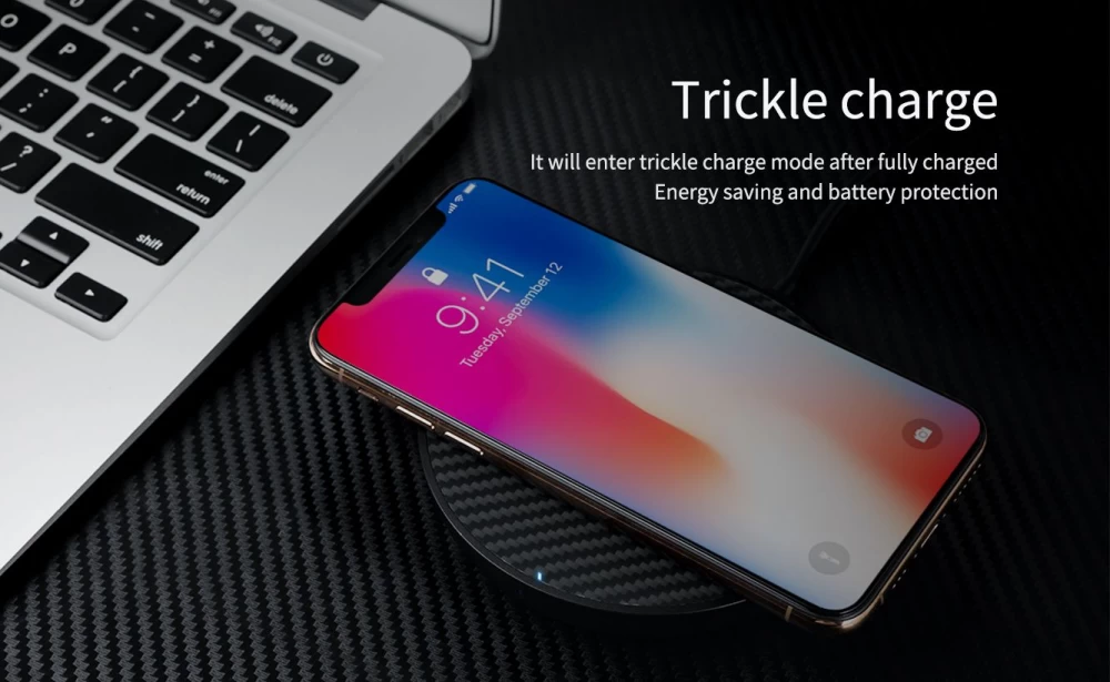 Bezvadu lādētājs  Nillkin PowerFlash Wireless Charger melns