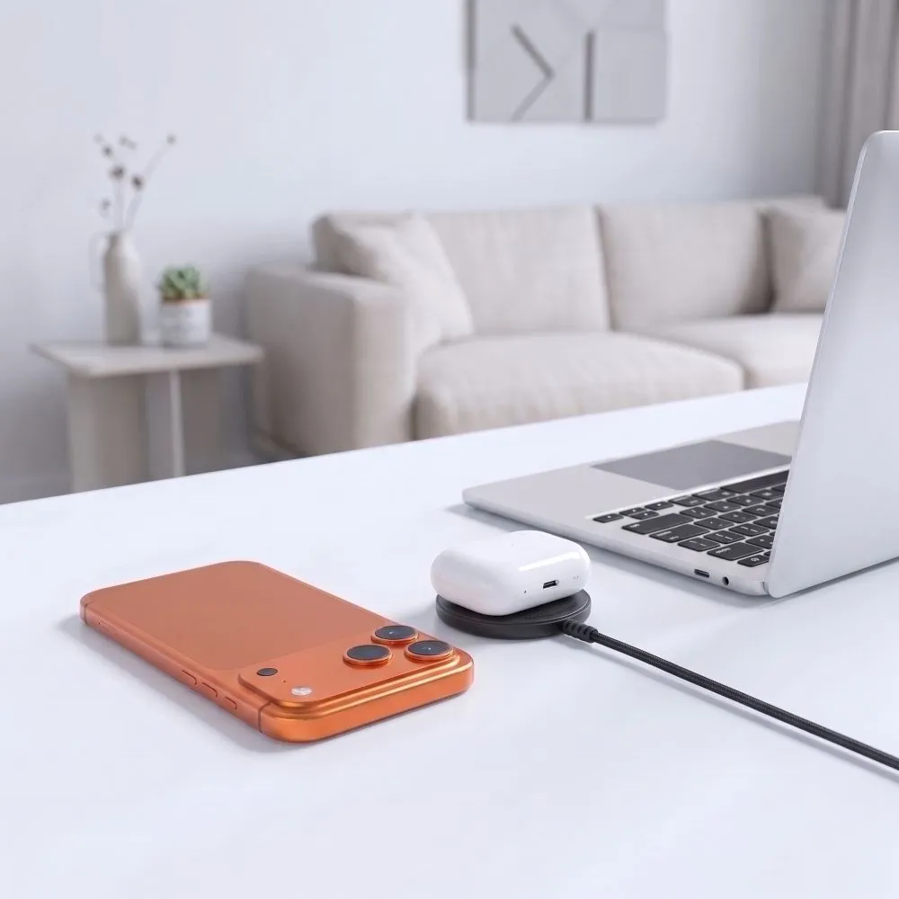 Bezvadu lādētājs  TECH-PROTECT A54 MAGNETIC MAGSAFE WIRELESS CHARGER 25W QI2.2 Viedierīču  melns