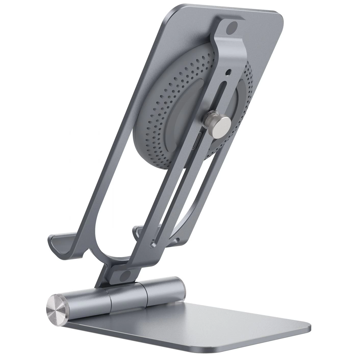 Bezvadu lādētājs  Nillkin PowerHold Mini Wireless Charging Stand pelēks