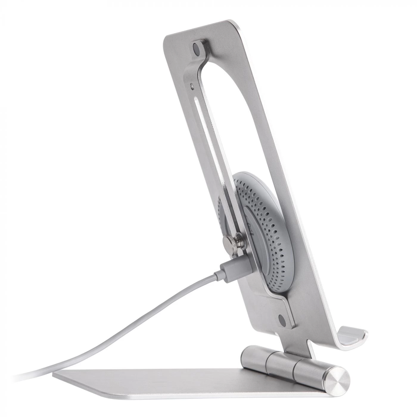 Bezvadu lādētājs  Nillkin PowerHold Tablet Wireless Charging Stand sudraba