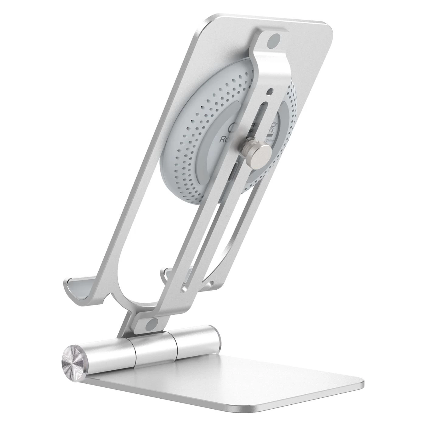 Bezvadu lādētājs  Nillkin PowerHold Mini Wireless Charging Stand sudraba