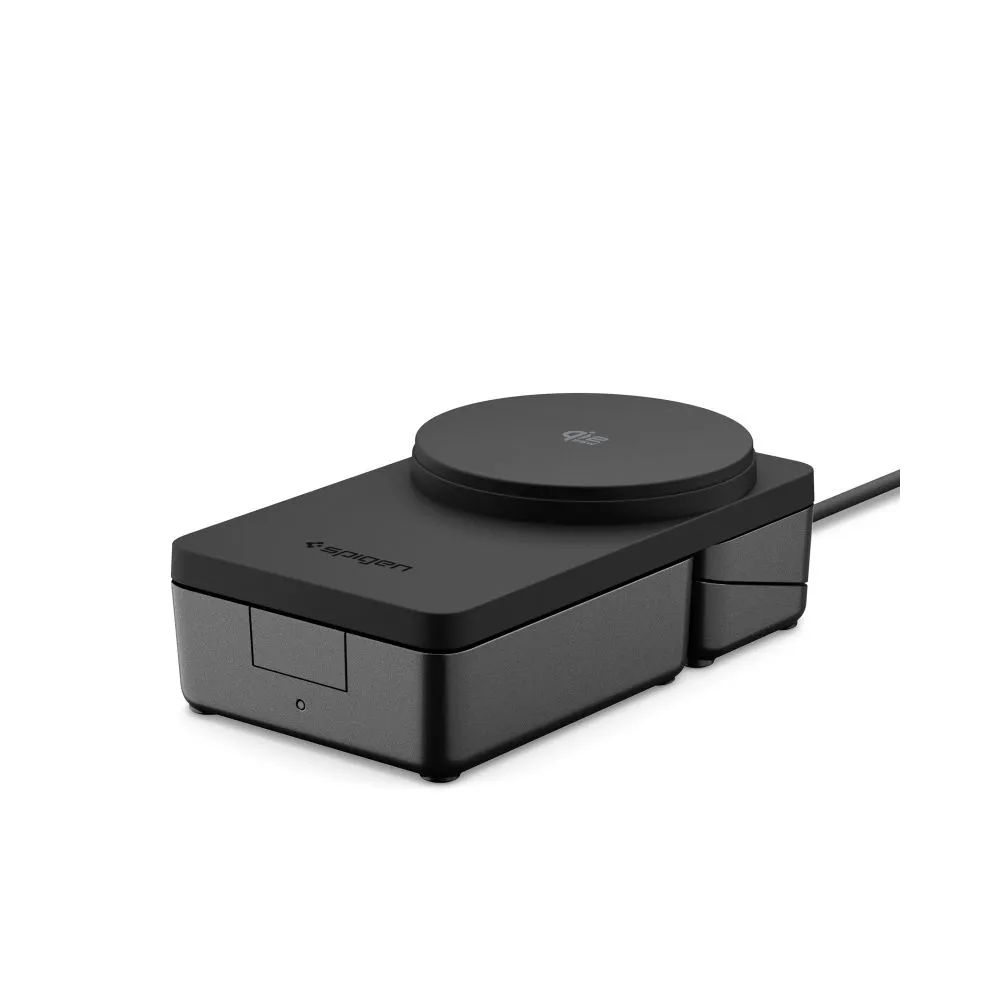 Bezvadu lādētājs  SPIGEN EF323MQ ESSENTIAL 3IN1 MAGNETIC MAGSAFE WIRELESS CHARGER 25W QI2.2 Viedierīču 