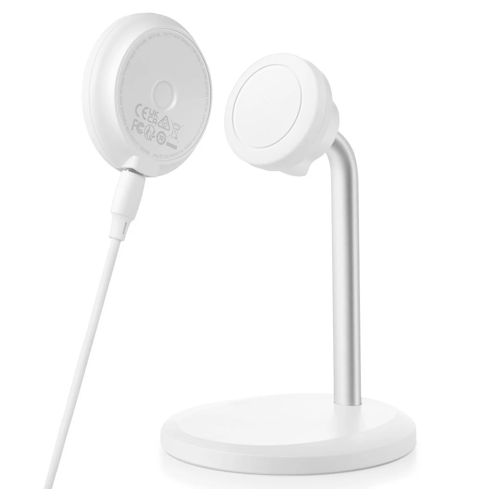 Bezvadu lādētājs  ESR HALOLOCK SHIFT MAGNETIC MAGSAFE WIRELESS CHARGER balts