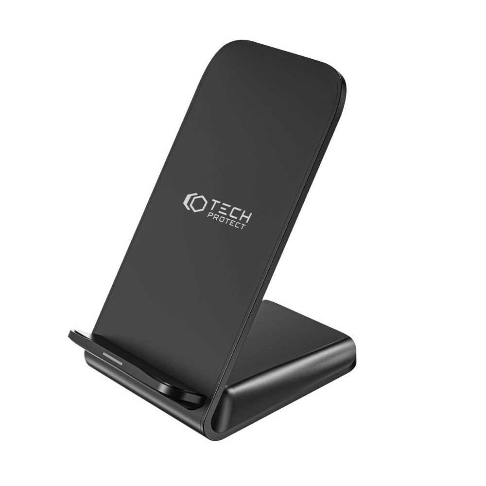 Bezvadu lādētājs  TECH-PROTECT QI15W-S2 WIRELESS CHARGER 15W melns