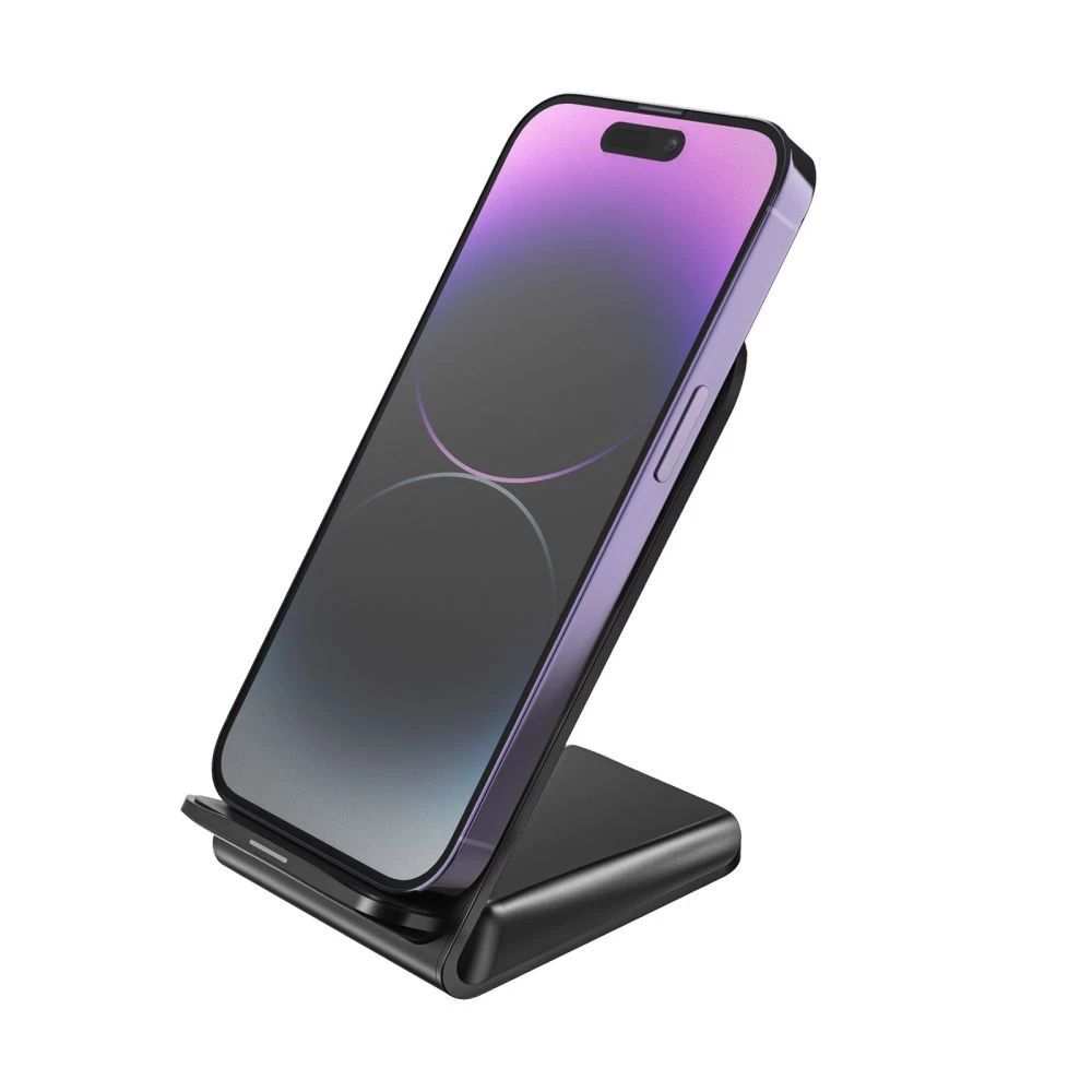 Bezvadu lādētājs  TECH-PROTECT QI15W-S2 WIRELESS CHARGER 15W melns