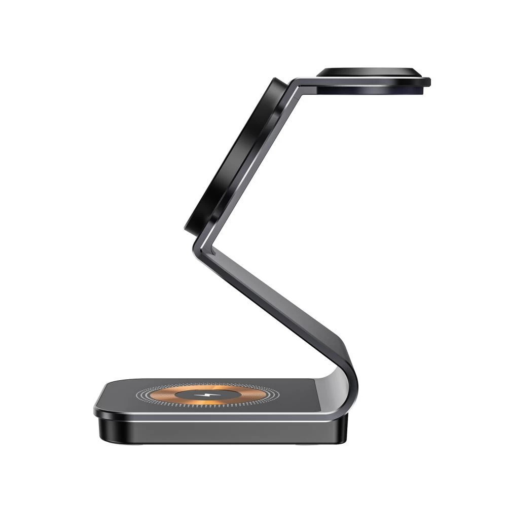 Bezvadu lādētājs  TECH-PROTECT QI15W-A29 3IN1 MAGNETIC MAGSAFE WIRELESS CHARGER melns