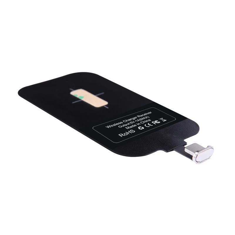 Bezvadu lādētājs  Magic Tag Wireless Charging Receiver iPhone 6/6S Plus/7 Plus melns