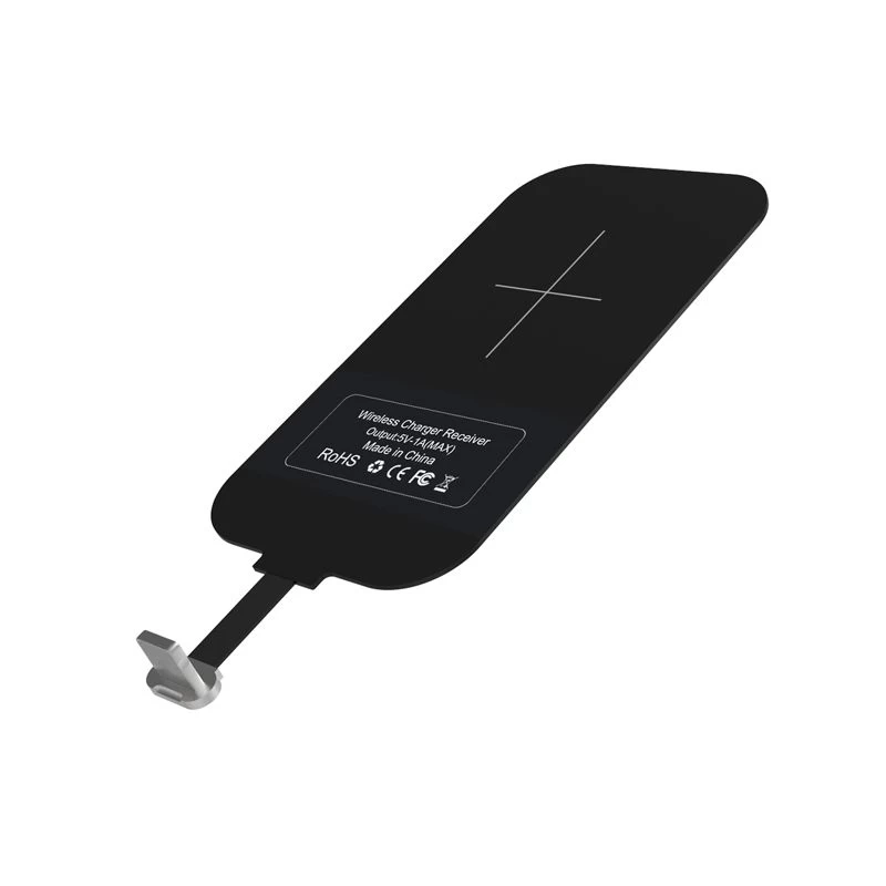 Bezvadu lādētājs  Magic Tag Wireless Charging Receiver iPhone 6/6S Plus/7 Plus melns