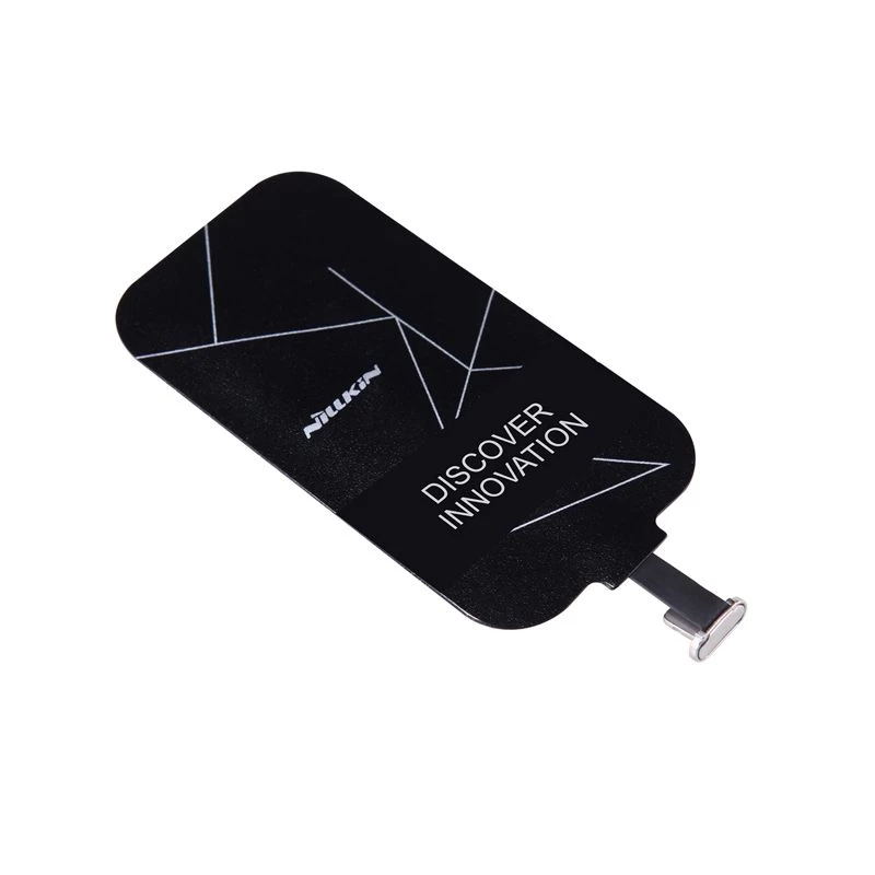 Bezvadu lādētājs  Magic Tag Wireless Charging Receiver iPhone 6/6S Plus/7 Plus melns