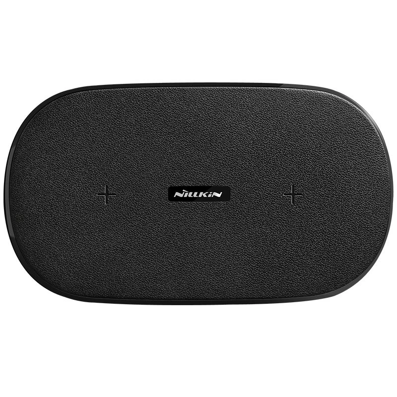 Bezvadu lādētājs  Gemini Dual Fast Wireless Charger melns