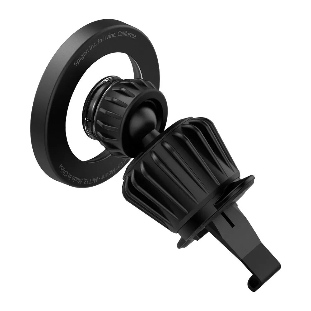 Беспроводные зарядные устройства  SPIGEN MFT13 MAGNETIC MAGSAFE DASHBOARD & VENT CAR MOUNT черный