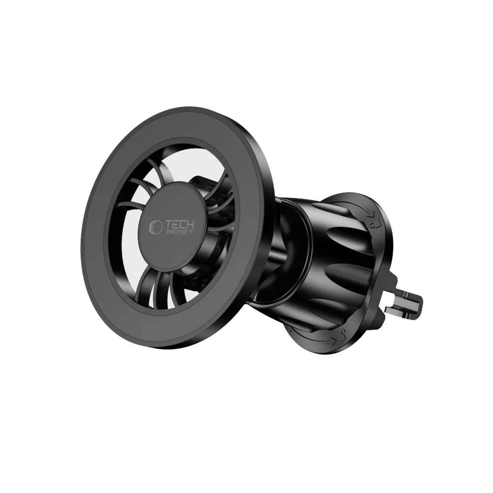 Беспроводные зарядные устройства  TECH-PROTECT N56 MAGNETIC MAGSAFE VENT CAR MOUNT черный