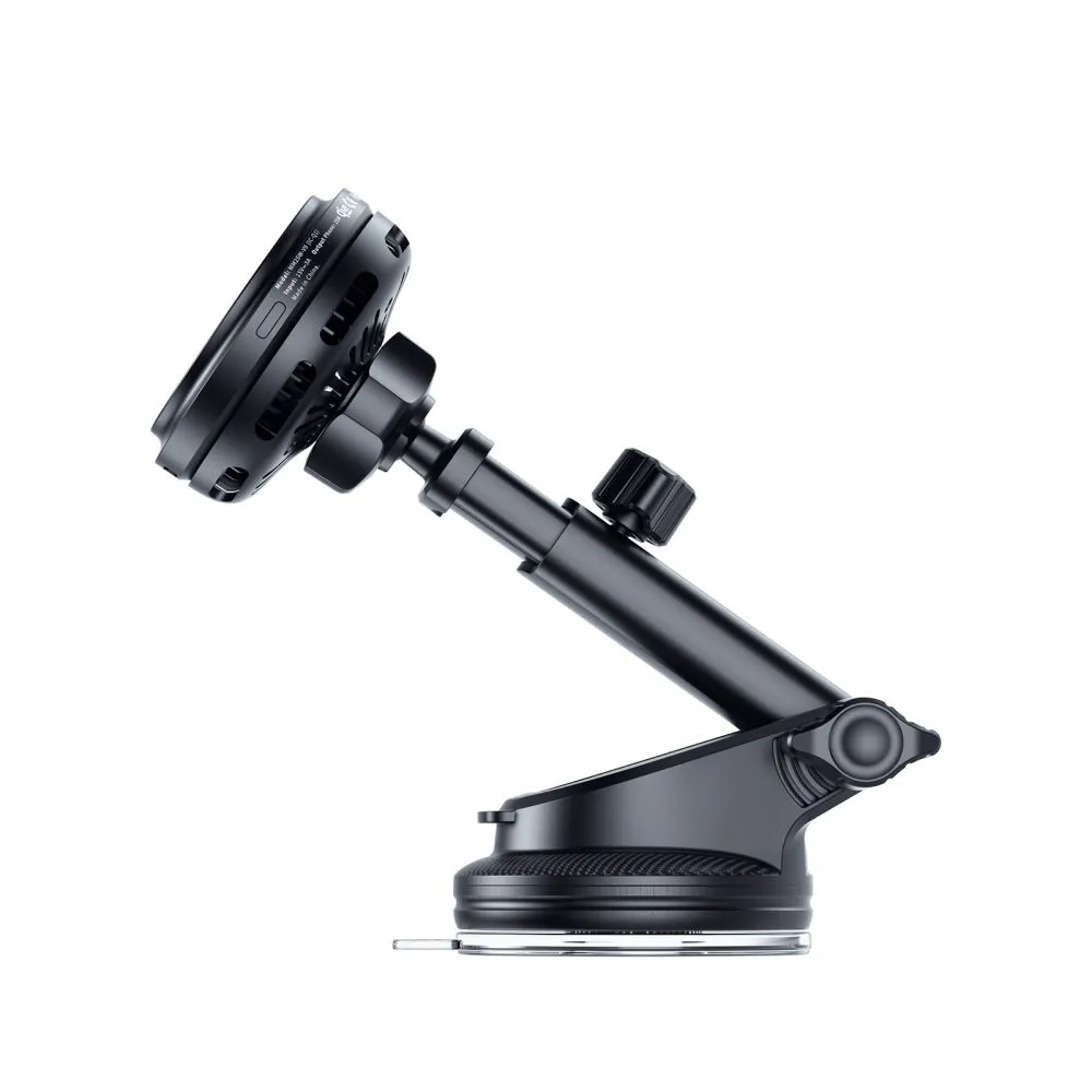 Bezvadu lādētājs  TECH-PROTECT V9 ARCTICBOOST MAGNETIC MAGSAFE DASHBOARD & VENT CAR MOUNT WIRELESS CHARGER 25W QI2.2 Viedierīču  melns