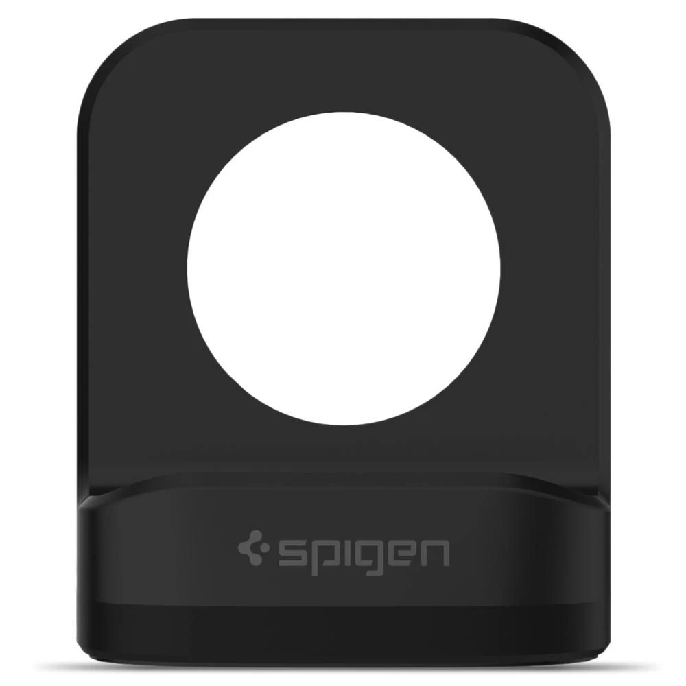 Bezvadu lādētājs  SPIGEN Night Stand Apple Watch 38/40/41/42/44/45 melns
