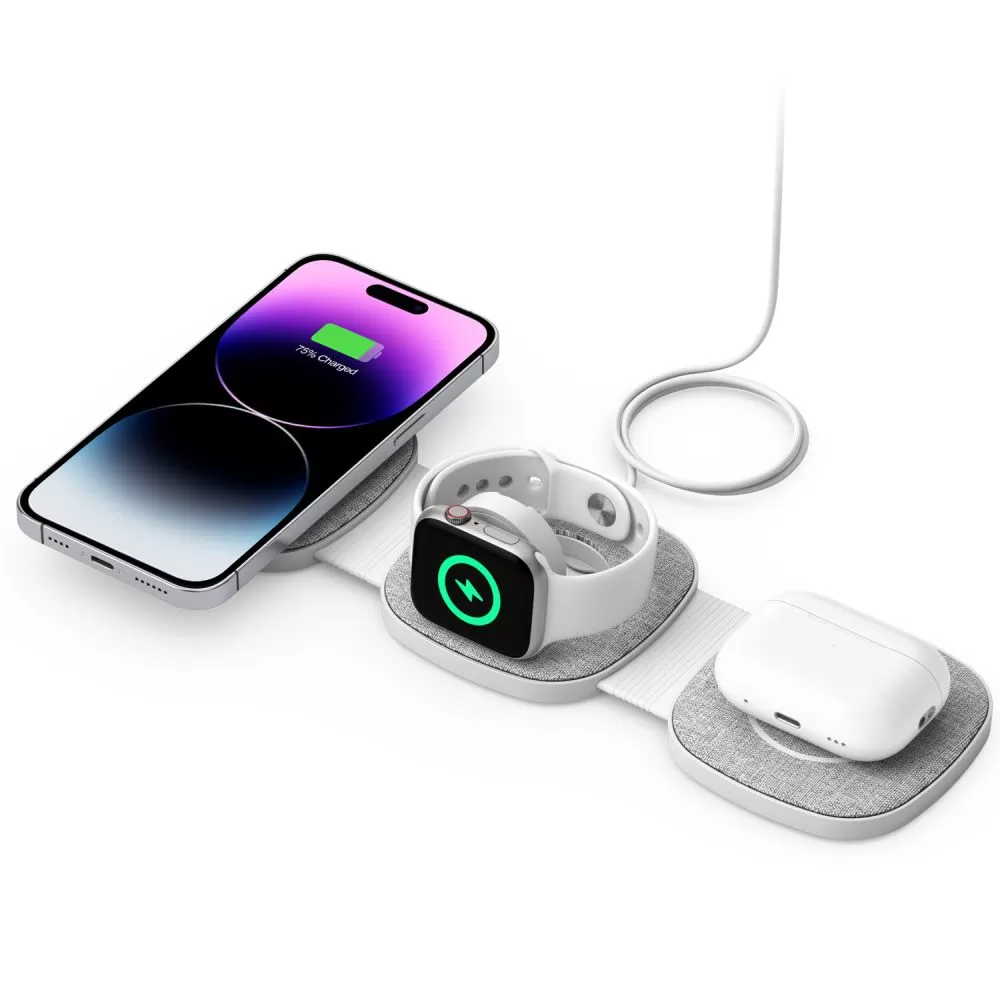 Juhtmeta laadija  TECH-PROTECT QI15W-A32 3IN1 MAGNETIC MAGSAFE WIRELESS CHARGER hall