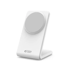 Bezvadu lādētājs  TECH-PROTECT QI15W-A23 MAGNETIC MAGSAFE WIRELESS CHARGER balts