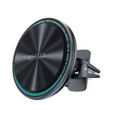 Trådlösa laddare  TECH-PROTECT A2 Magnetic Magsafe Vent Car Mount Wireless Charger 15W svart